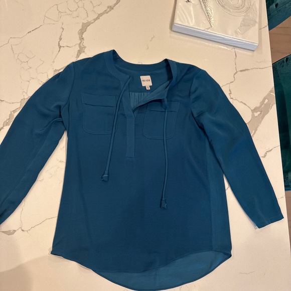 Nic + Zoe tie front top - Picture 1 of 1